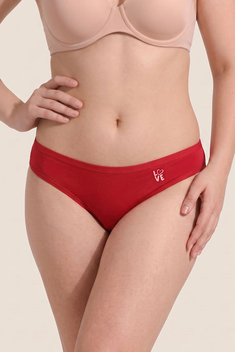 Zivame Regular Rise Full Coverage Bikini Panty (Pack of 3) - Multicolor — image 10